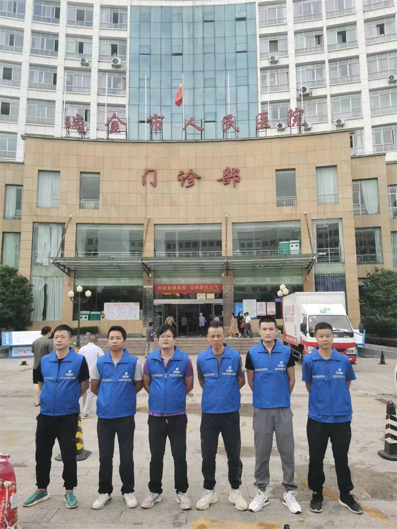恭喜深圳市银河集团186net搬迁有限公司中标江西省瑞金市人民医院搬迁项目
